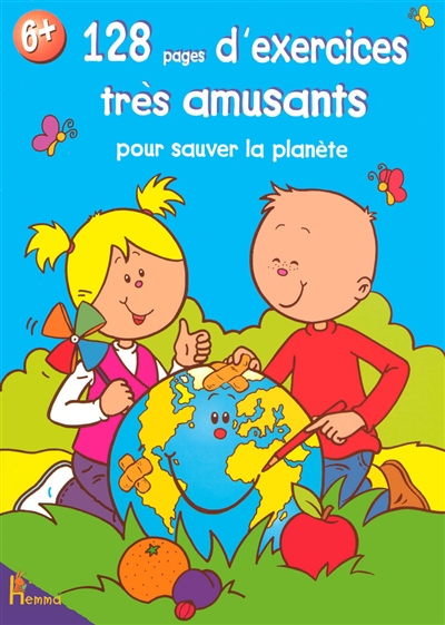 128 pages d'exercices très amusants pour sauver la planète