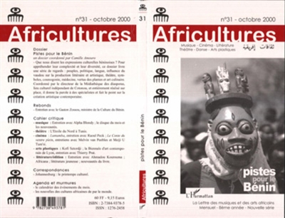 Africultures, n° 31. Pistes pour le Bénin