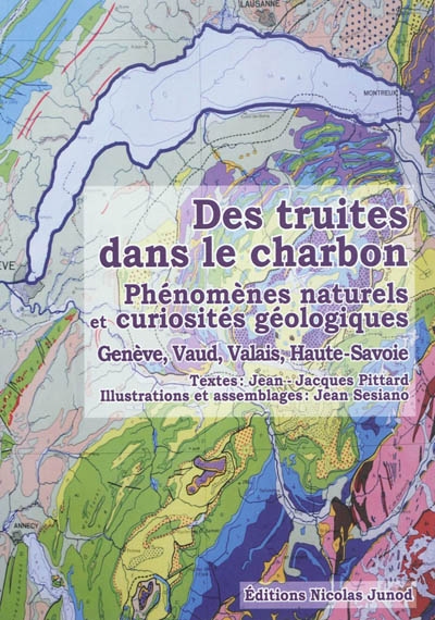 Des truites dans le charbon : phénomènes naturels et curiosités géologiques : Genève, Vaud, Valais, Haute-Savoie