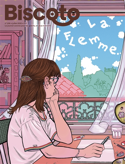 Biscoto : le journal comme pour les grands, en plus marrant !, n° 106. La flemme
