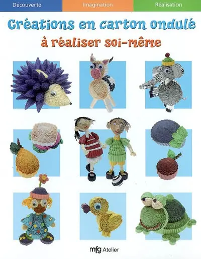Créations en carton ondulé à réaliser soi-même