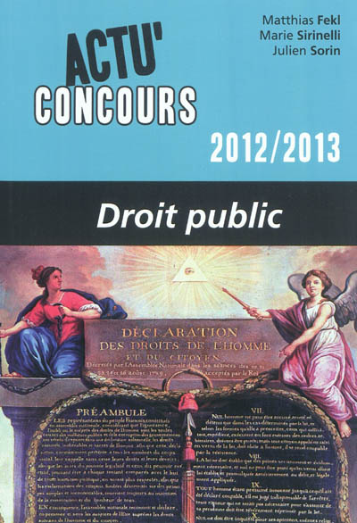 Droit public 2012-2013