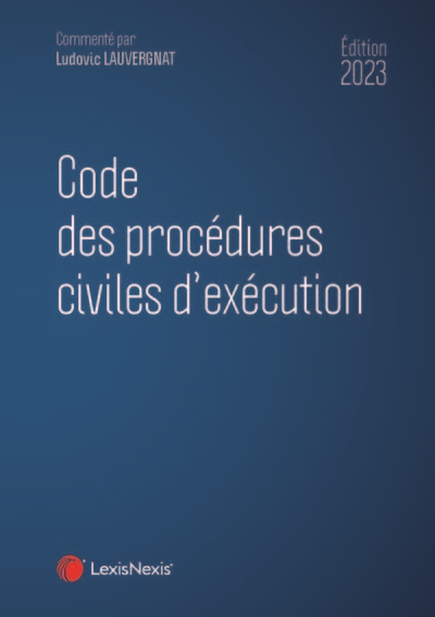 Code des procédures civiles d'exécution 2023