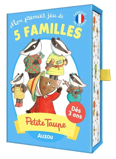 Mon premier jeu de 5 familles Petite Taupe : dès 3 ans