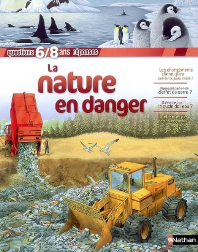Questions-réponses 6/8 ans : La nature en danger