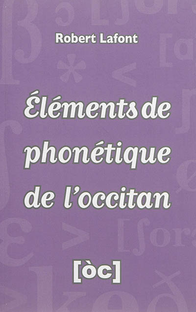 Eléments de phonétique de l'occitan