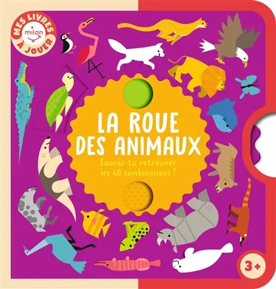 La roue des animaux : sauras-tu retrouver les 60 combinaisons ?
