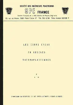 Les Corps creux en résines thermoplastiques