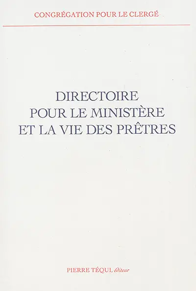 Directoire pour le ministère et la vie des prêtres