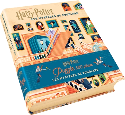 Harry Potter : les mystères de Poudlard : puzzle 500 pièces