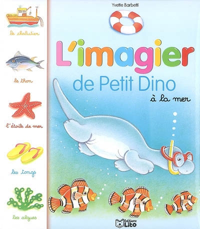 l'imagier de petit dino à la mer