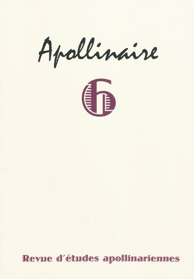 Apollinaire, n° 6