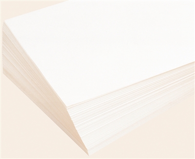 Feuilles blanches grand format, 120 g