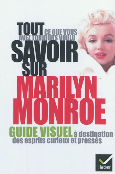 Tout ce que vous avez toujours voulu savoir sur Marilyn Monroe : guide visuel à destination des esprits curieux et pressés