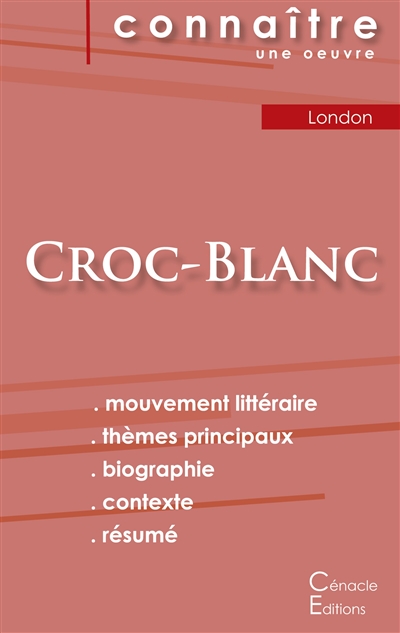 Fiche de lecture Croc-Blanc...
