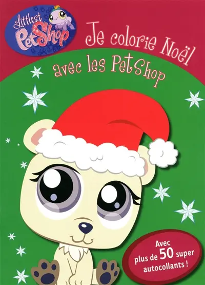Je colorie Noël avec les Petshop