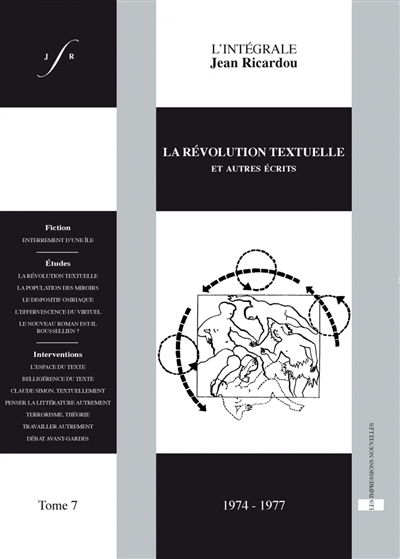L'intégrale Jean Ricardou. Vol. 7. La révolution textuelle : et autres écrits : 1974-1977