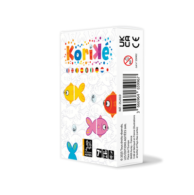 Koriké : 1 poisson, 4 couleurs, de multiples combinaisons !