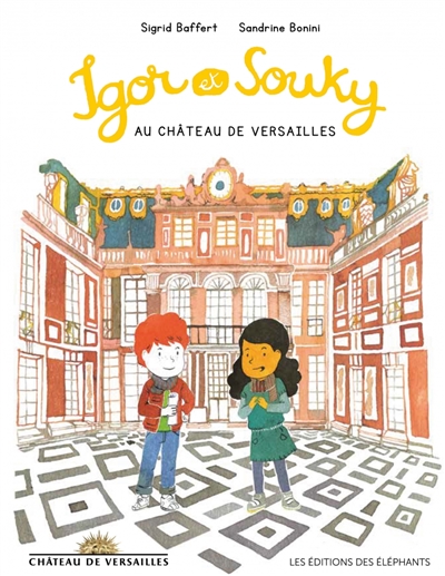 Igor et Souky au château de Versailles