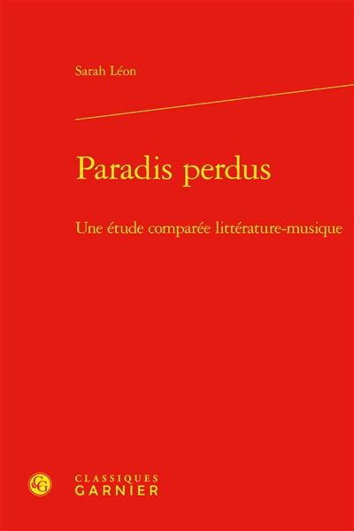 Paradis perdus : une étude...