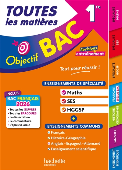 Toutes les matières 1re...