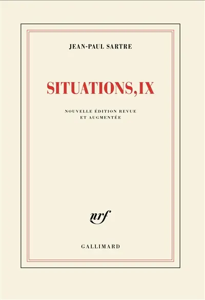 Situations. Vol. 9. Janvier 1970-juillet 1975
