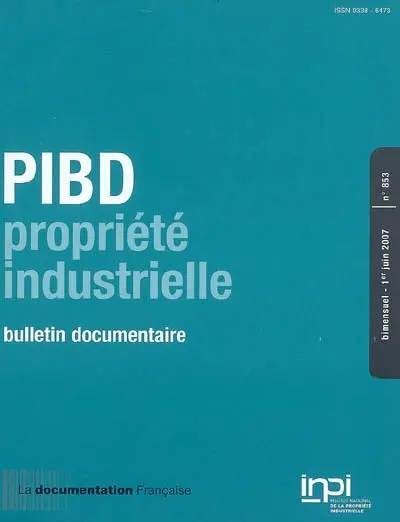 PIBD, n° 853