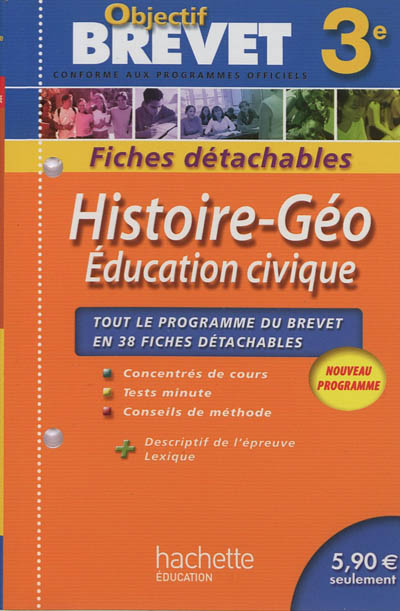 Histoire-géo, éducation civique 3e