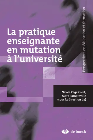 La pratique enseignante en mutation à l'université