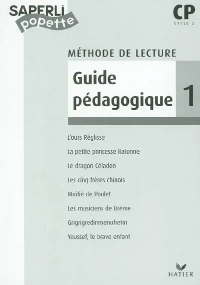 Guide pédagogique CP. Vol. 1. 1er et 2e trimestres