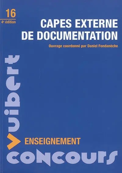 CAPES externe de documentation