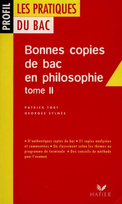 Bonnes copies du bac en philosophie. Vol. 2