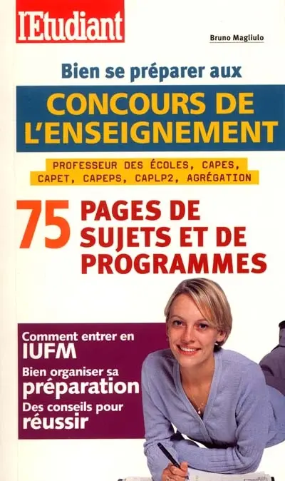 Bien se préparer aux concours de l'enseignement