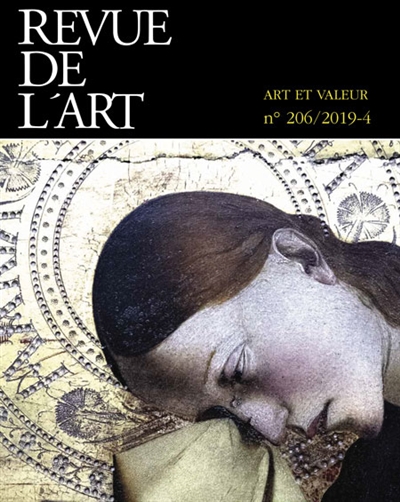 Revue de l'art, n° 206. Art et valeur