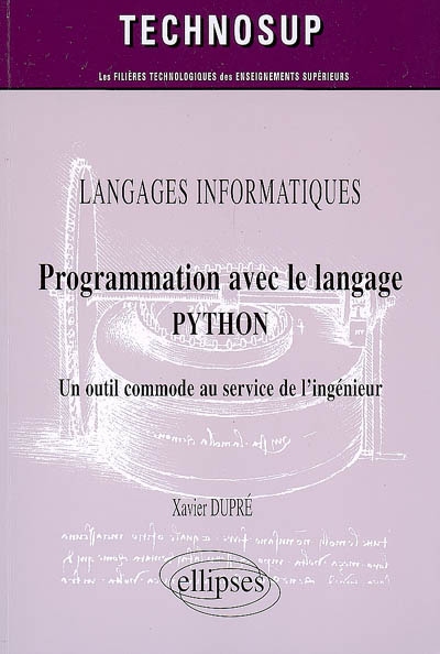 Programmation avec le langage Python : un outil commode au service de l'ingénieur