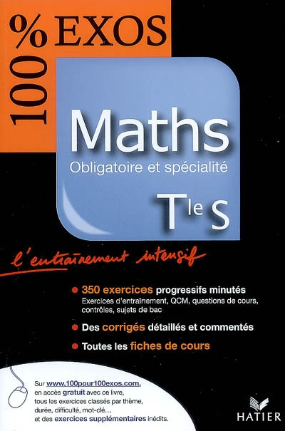 Maths obligatoire et spécialité terminale S