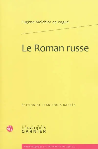 Le roman russe
