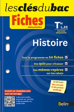 Histoire terminale L, ES : nouveau programme