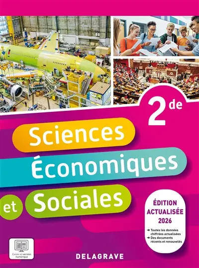 Sciences économiques et sociales 2de : pochette élève