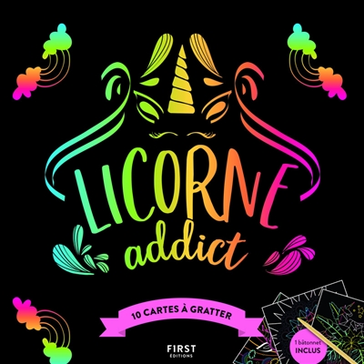 Licorne addict : 10 cartes à gratter
