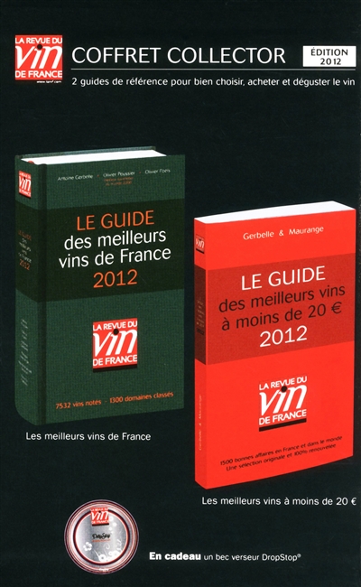Coffret collector les 2 guides de la Revue du vin de France : 2012