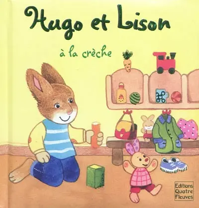 Hugo et Lison à la crèche