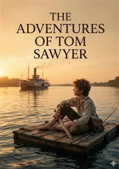The Adventures of Tom Sawyer : by Mark Twain