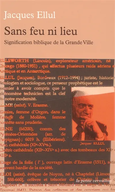 Sans feu ni lieu : signification biblique de la grande ville