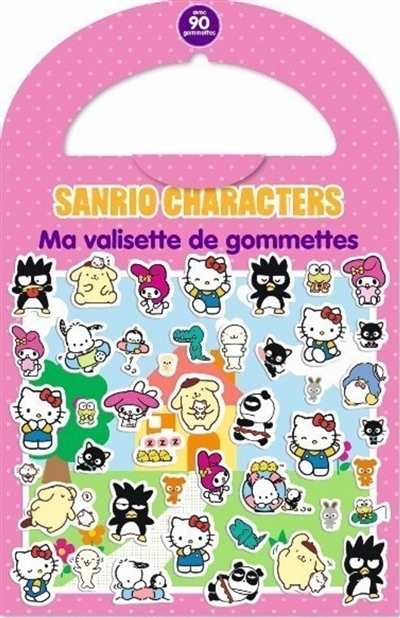 Sanrio characters : ma valisette de gommettes