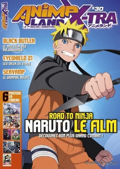 Anime land X-tra : le 1er mag de l'animation & du Manga, n° 30
