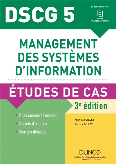DSCG 5, management des systèmes d'information : études de cas