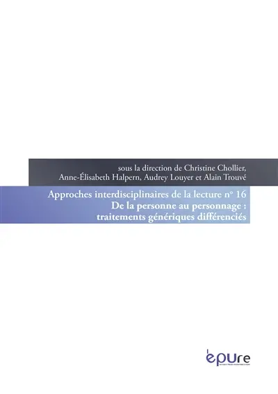 De la personne au personnage : traitements génériques différenciés