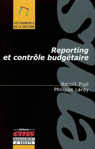 Reporting et contrôle budgétaire