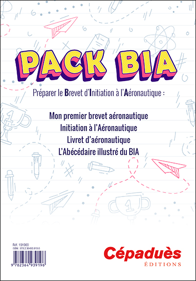 Pack BIA : préparer le Brevet d'initiation à l'aéronautique